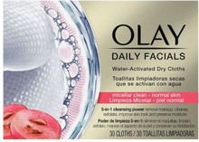 Makeup renseservietter Cleanse Daily Facials Micellar Olay (30 pcs) Normal hud