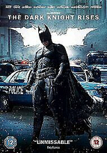 The Dark Knight Rises DVD (2012) Christian Bale, Nolan (DIR) cert 12 Englist Brand New