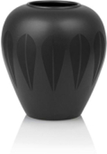 Lucie Kaas Lotus Vase Black 11 cm