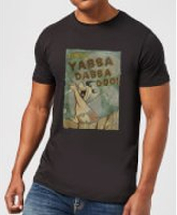 The Flintstones Yabba Dabba Doo! Men's T-Shirt - Black - XXL