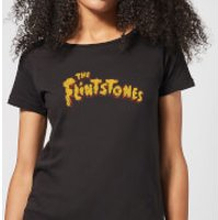 The Flintstones Logo Women's T-Shirt - Black - S - Black