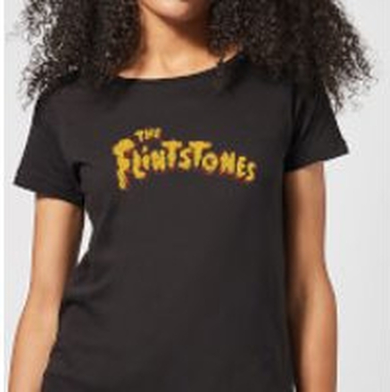 The Flintstones Logo Women's T-Shirt - Black - XL - Black
