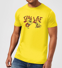 The Flintstones Club Life Men's T-Shirt - Yellow - S - Yellow