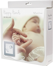 Dooky Happy Hands 3D Deluxe Silver Frame