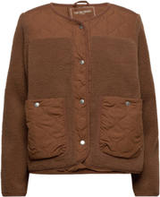 "Outdoor Jacket Quiltet Jakke Brown Ilse Jacobsen"