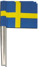Sverigeflagga på Pinne - 1-pack