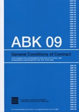 ABK 09. General conditions of contract for consultning agreements for architetural and engineering assignments for the year 2009