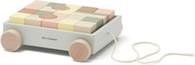 Kids Concept ® Trolley med træklodser Edvin