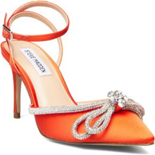 Leia Sandal Shoes Heels Pumps Classic Orange Steve Madden