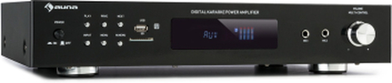 AMP-9200 BT digital-stereo-förstärkare 2x60W RMS BT 2xmikrofon svart