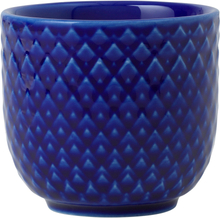 Lyngby Porcelæn Rhombe Color eggekopp 5 cm, Mørkeblå