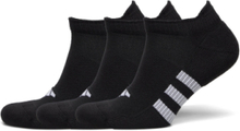 Prf Cush Low 3P Lingerie Socks Footies/Ankle Socks Svart Adidas Performance*Betinget Tilbud