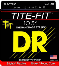 DR Strings JH-10 Tite-Fit Jeff Healey el-gitarstrenger, 010-056