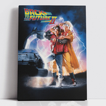 Decorsome x Back To The Future Part Two Classic Poster Rectangular Canvas - 12x18 inch