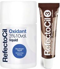 RefectoCil Eyebrow Color & Oxidant 3% Liquid Brown