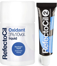 RefectoCil Eyebrow Color & Oxidant 3% Liquid Blue Black