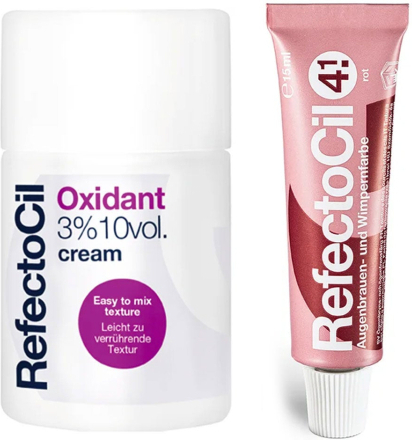 RefectoCil Eyebrow Color & Oxidant 3% Creme Red