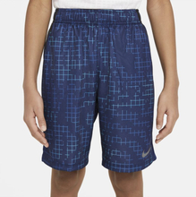 Nike Dri-FIT Older Kids' (Boys') Printed Training Shorts - Blue