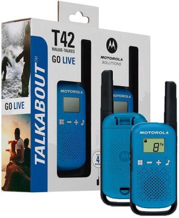 Motorola Talkabout T42 Walkie Talkie Bärbar Radio - 2st