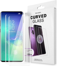 [2-PACK] UV Härdat Glas Samsung Galaxy S10 Skärmskydd - Clear