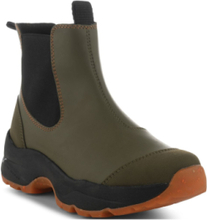 Siri Waterproof Shoes Chelsea Boots Kakigrønn WODEN*Betinget Tilbud
