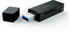 Trust Nanga Compacte USB-kaartlezer (USB 3.2) Desktop accessoire Zwart