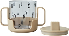 Design Letters Grow With Your Glass Beige