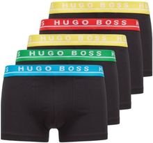 Hugo Boss 5-pack boxershorts trunk color waistband