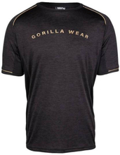 Gorilla Wear Freemont T-shirt, svart/gull t-skjorte