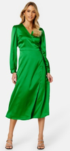 Object Collectors Item Naya L/S Wrap Dress Fern Green 36