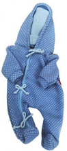 Babydukketøj Nyfødte piger 45 cm uldblåt