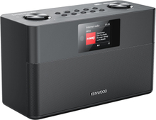Kenwood CR-ST100 Hybride radio Zwart