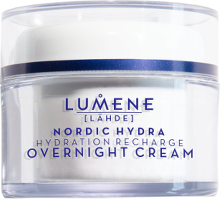 Nordic-C Overnight Bright Sleeping Cream Beauty WOMEN Skin Care Face Night Cream Nude LUMENE*Betinget Tilbud