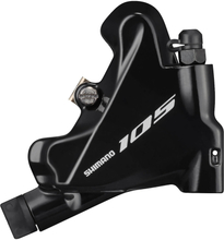 Shimano 105 BR-R7070 Hydraulic Brake Caliper Flat Mount Without Rotor or Adapters - Black