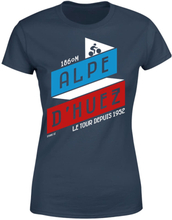 ALPE D'HUEZ Women's T-Shirt - Navy - S - Navy