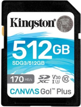 Kingston Canvas Go! Plus 512gb Sdxc Uhs-i Memory Card