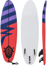 vidaXL Tavola da Surf 170 cm Design a Strisce