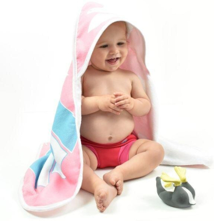 Baby håndklæde med hætte Nina´s Ark Splash about
