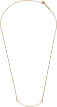 Tiffany Co. Tiffany T Smile 18k Rose Gold Chainecklace