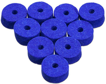 Ahead Blue Natural Wool Cymbal Felts(10 pack)