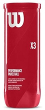 Wilson Performance Padel Ball X3 24 rør