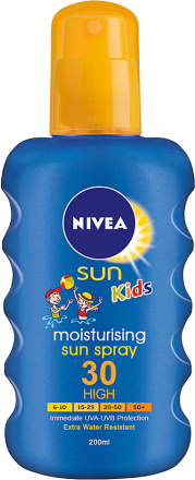 Nivea Protect & Moisture Kids Sun Spray SPF30 200 ml