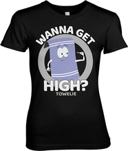 South Park / Towelie - Wanna Get High Girly Tee, T-Shirt