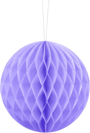 Lavendelfärgad Honeycomb Ball 10 cm