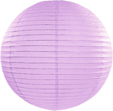 Lavendelfärgad Papperslykta 20 cm
