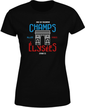 Champs Elysees Women's T-Shirt - Black - S - Black