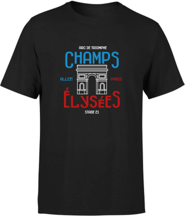 Champs Elysees Men's T-Shirt - Black - XL