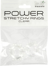 Power Stretchy Rings Clear