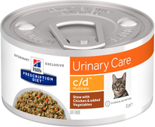 Hill’s Prescription Diet c/d Urinary Care mit Huhn & Gemüse - 48 x 82 g