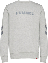 Hmllegacy Sweatshirt Sweat-shirt Genser Grå Hummel*Betinget Tilbud